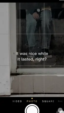 it was nice while it