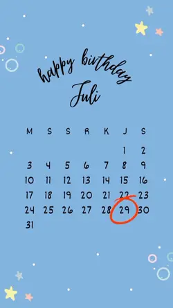 HBD 29 Juli 2022