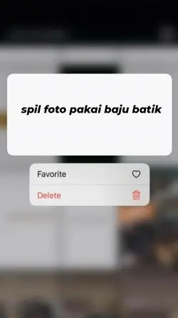 spil foto baju batik