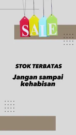 Stok terbatas 
