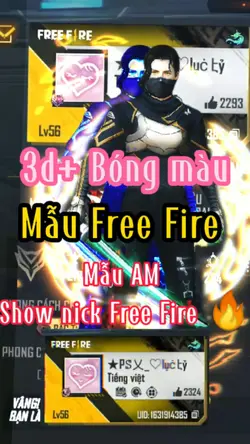 Show nick Free Fire 