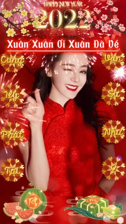 Mẫu Mừng TẾT 2022