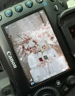 Foto Nikah estetik