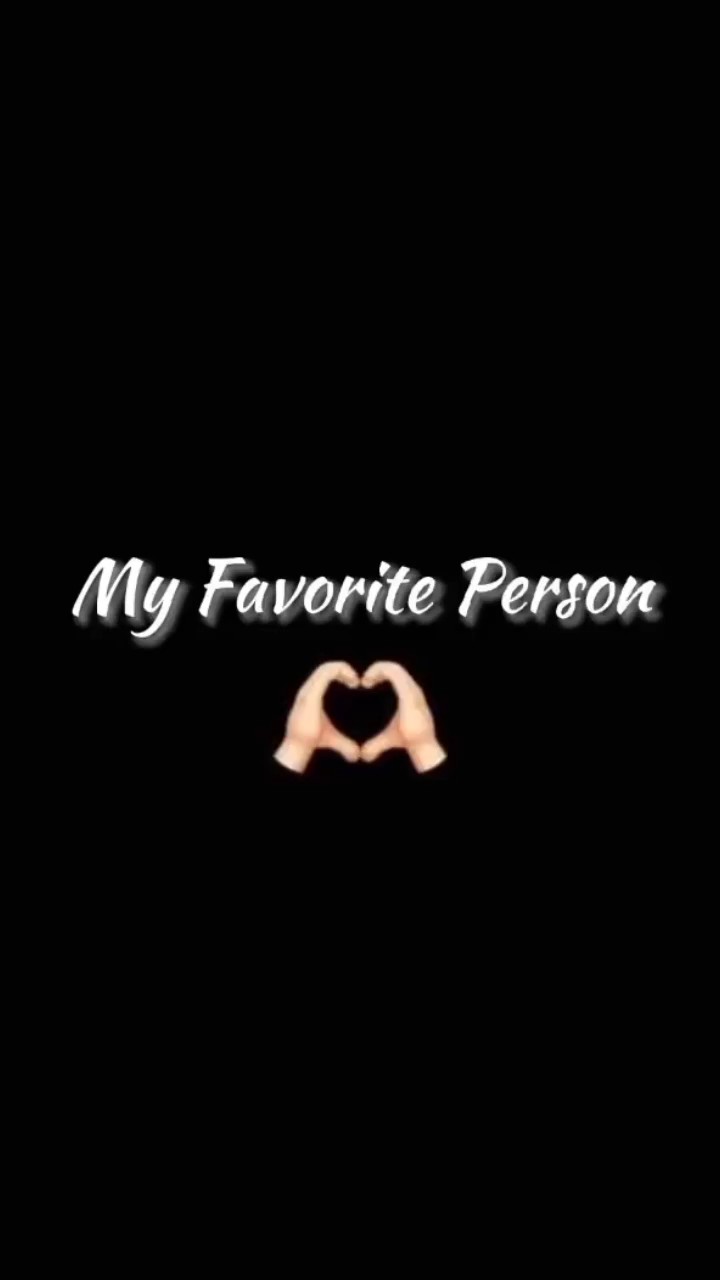 Mi persona favorita 
