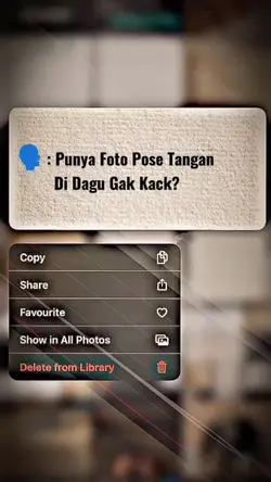 PUNYA FOTO POSE