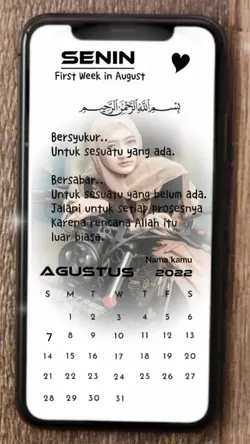 Senin 8 agustus