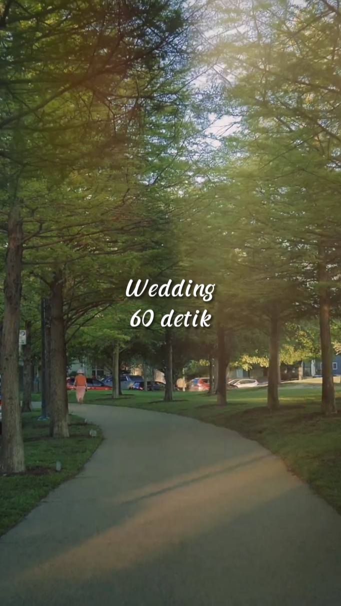 Wedding 60 detik