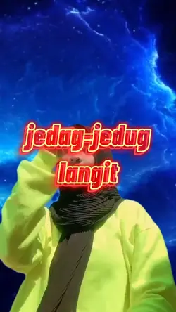 jedag-jedug langit