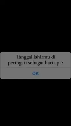 Tanggal Lahir Kamu