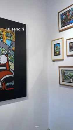 2 foto geser tiktok