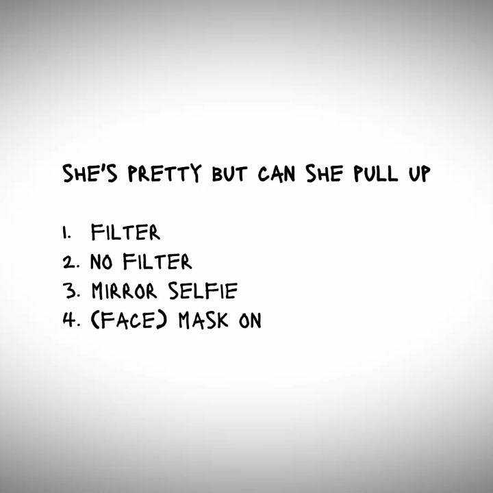 she's pretty but
