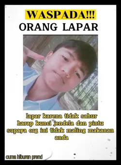 prank orang lapar