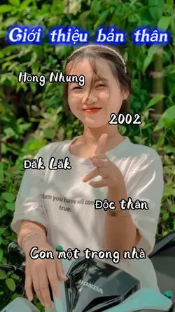 Giới thiệu bản thân