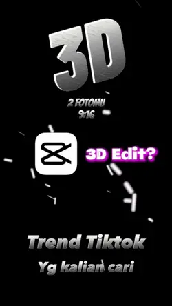 3D Trend tiktok
