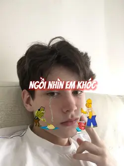 Ngồi nhìn em khóc 