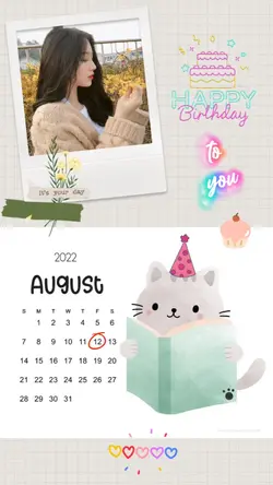 Birthday 12 August