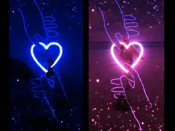 neon overlay