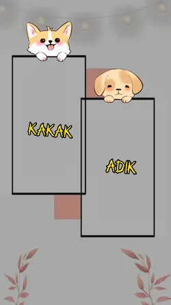 Foto adik kakak
