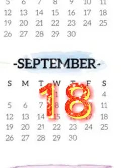 September 18