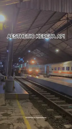 Aesthetic Kereta Api