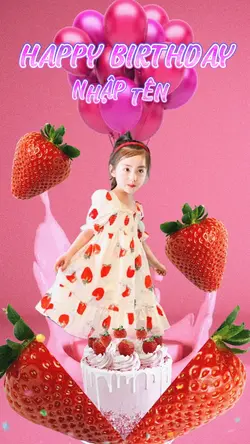 Mẫu Happy Birthday