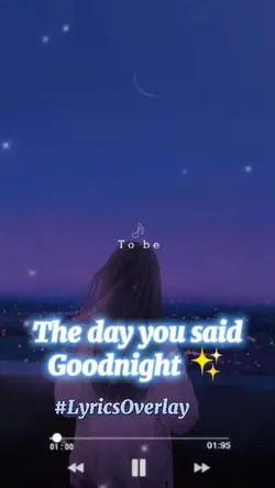 The day you said