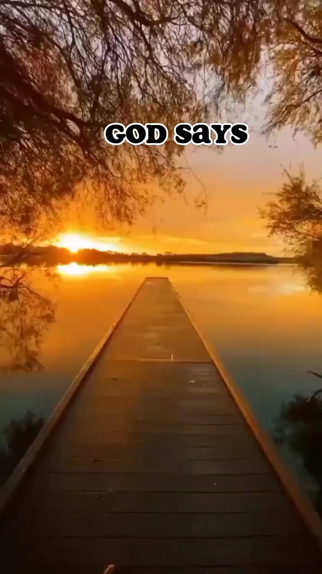 DEUS DIZ 