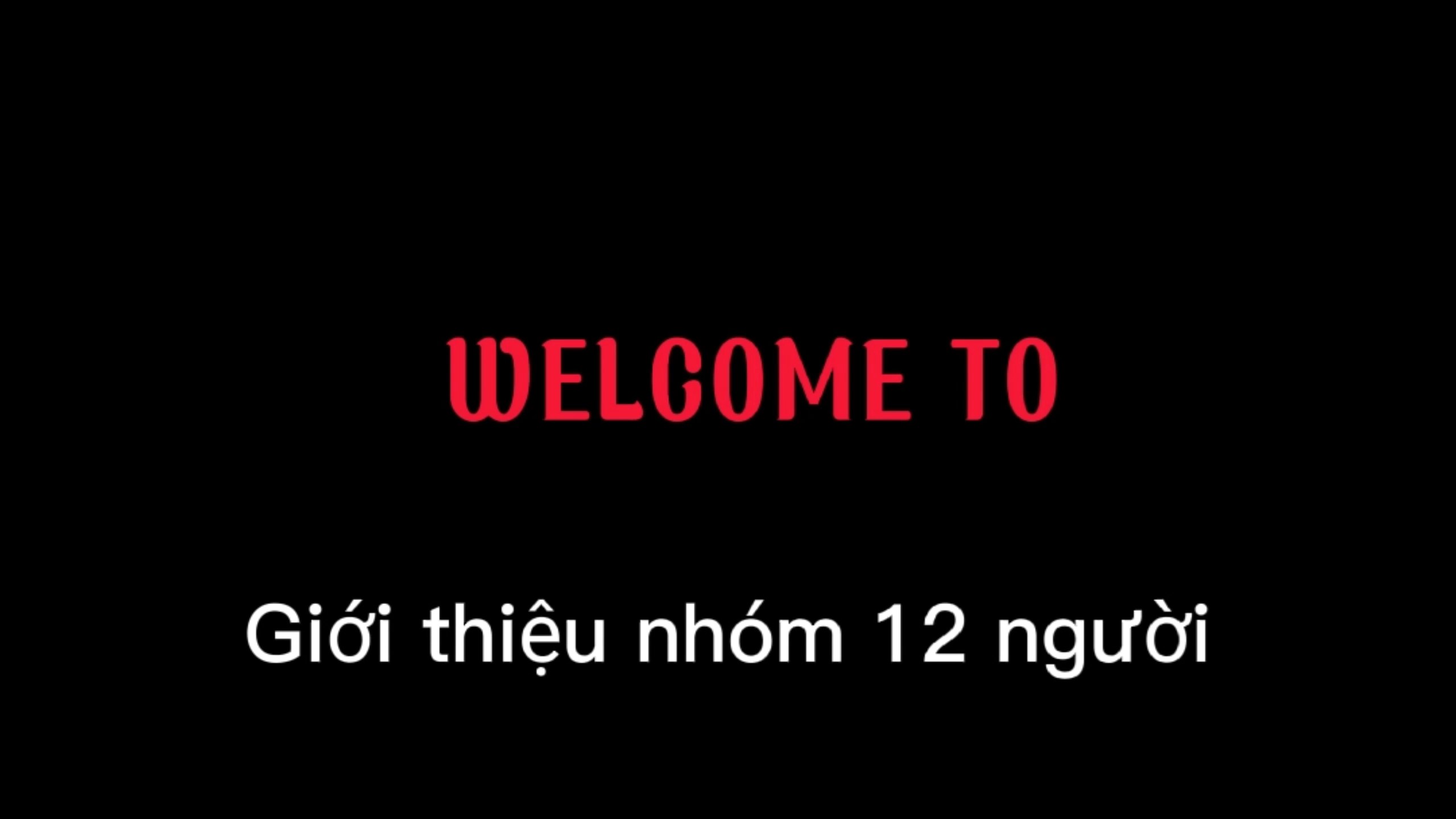 Giới thiệu nhóm 12ng