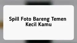 Spill foto Bareng