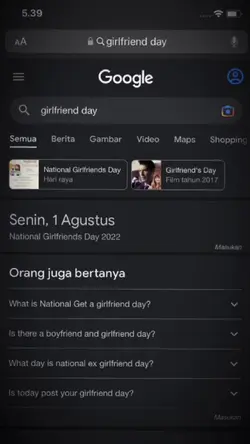 buat tanggal 1