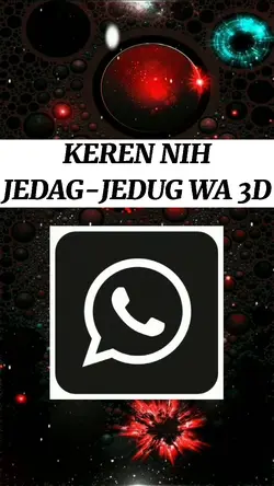 WhatsApp 3D KEREN