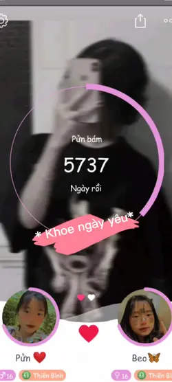 trend khoe ngày yêu