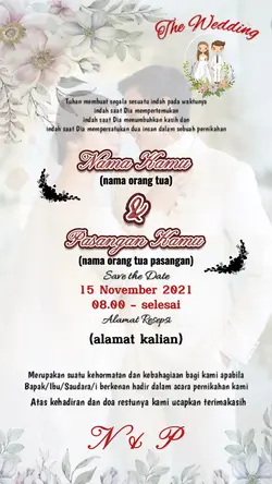 UNDANGAN PERNIKAHAN