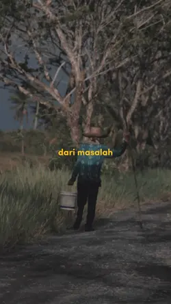 Lari dari masalah 