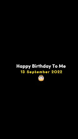 HBD 13 September2022