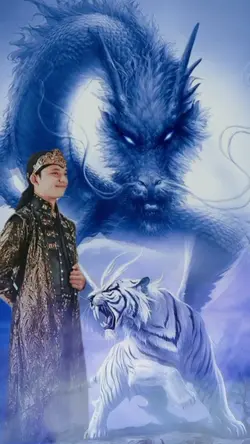 NAGA + HARIMAU PUTIH