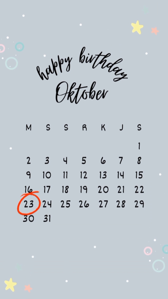HBD 23 Oktober 2022