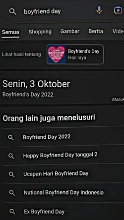 Boyfriend day
