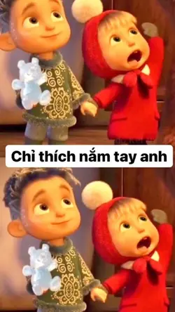 Chỉ thích nắm tay a
