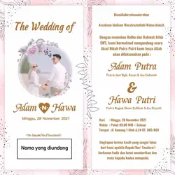 Undangan pernikahan 