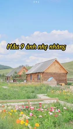 Mẫu 9 ảnh nhẹ nhàng