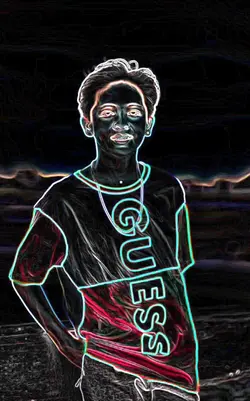 Easy On Me #NeonOutline