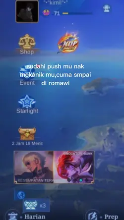 mana yang udah glory