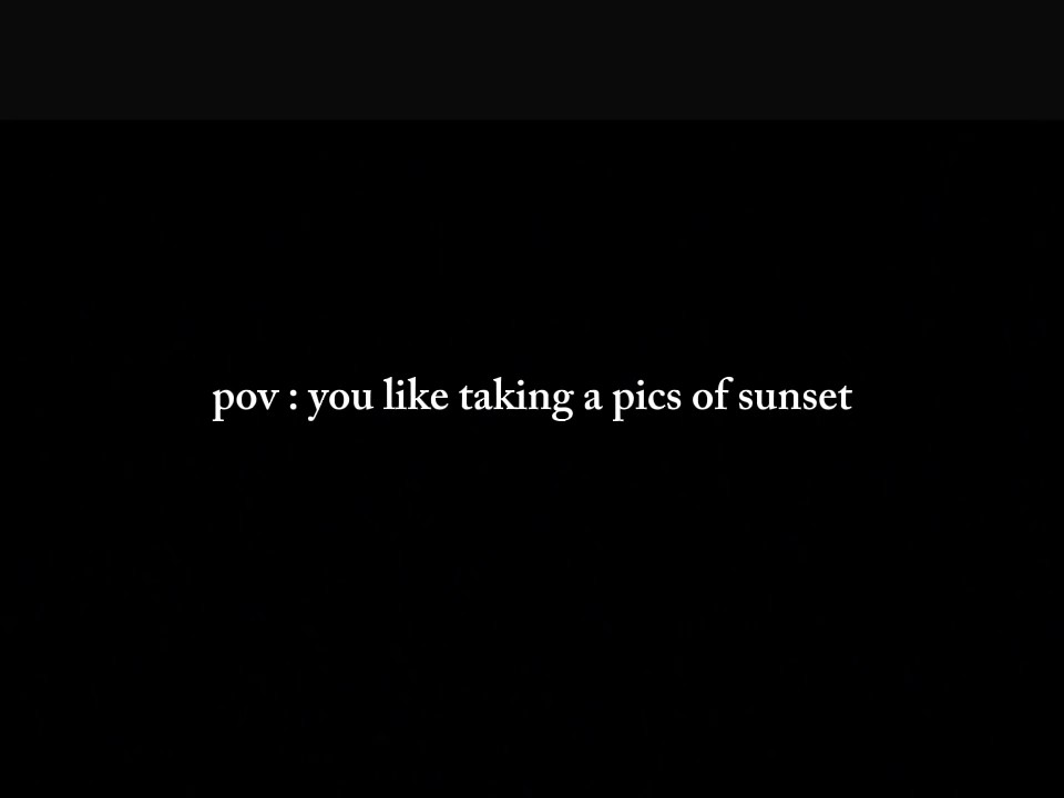 Sunset
