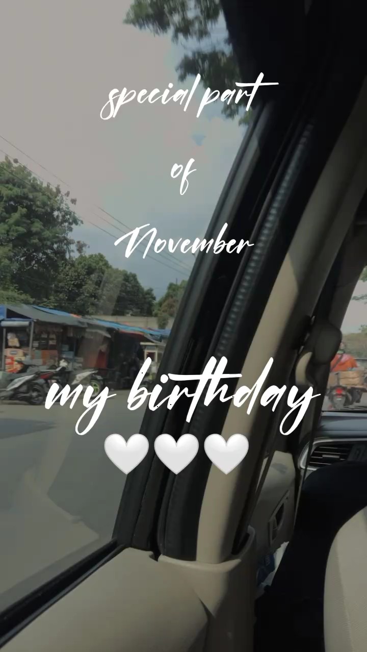 my birthday