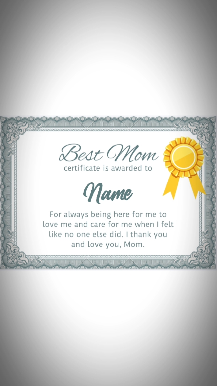 Preis für die beste Mutter