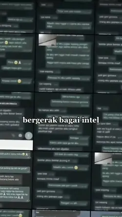 BERGERAK JADI INTEL
