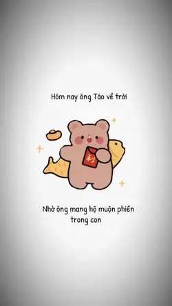 Ngày ôg táo về trời!