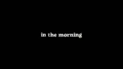 In The Morning