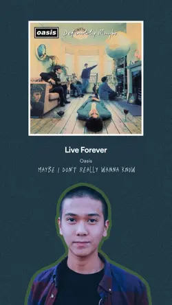 Oasis live forever
